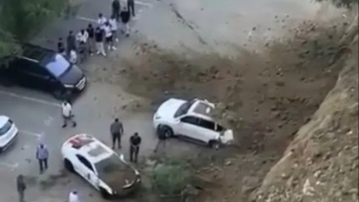 Bakıda torpaq uçqunu oldu -