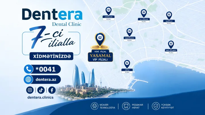 Premium stomatoloji xidmətdə yeni ünvan: 