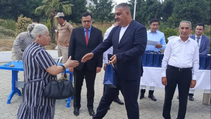 Xocavənddə sakinlərə evlərinin açarları təqdim olundu -