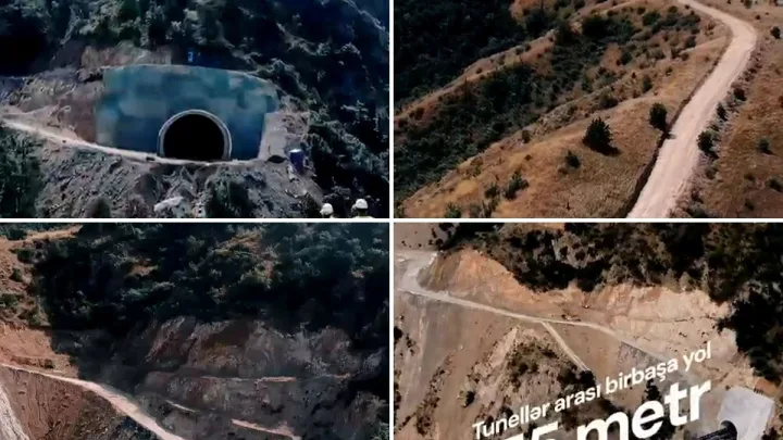 Kəlbəcər-Laçın yolu belə inşa edilir -